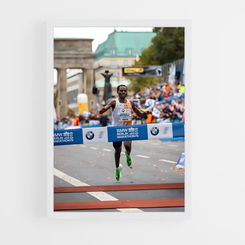 Poster Marathon de Légende – affiche Athlétisme (vue 3)